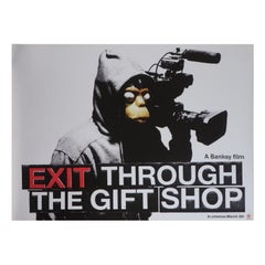 2010 Exit Through the Gift Shop Banksy Original Vintage Poster