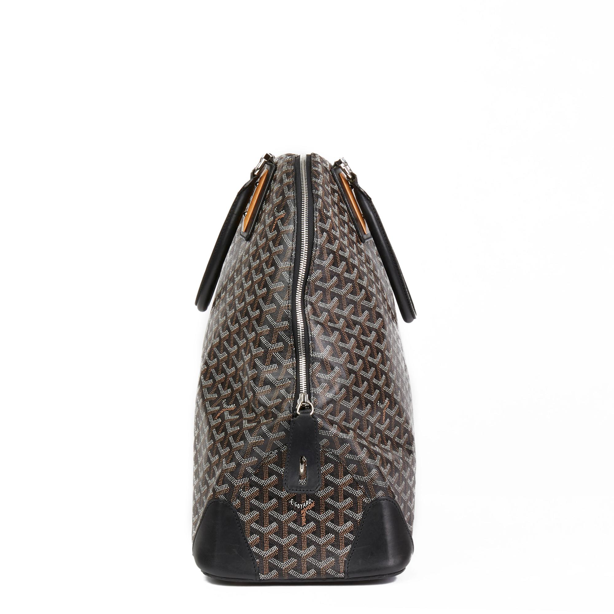 2010 Goyard Black Vendôme Cloth 24h Bag In Good Condition In Bishop's Stortford, Hertfordshire