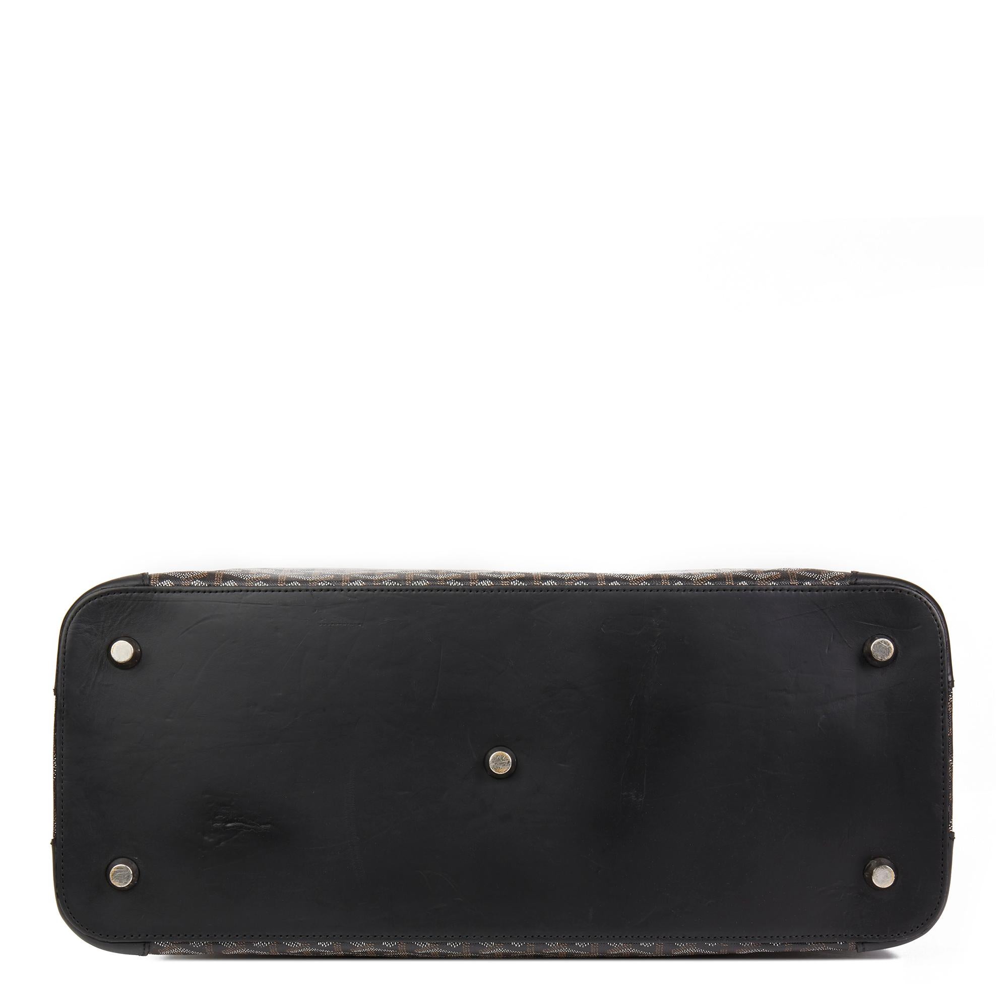 2010 Goyard Black Vendôme Cloth 24h Bag 1