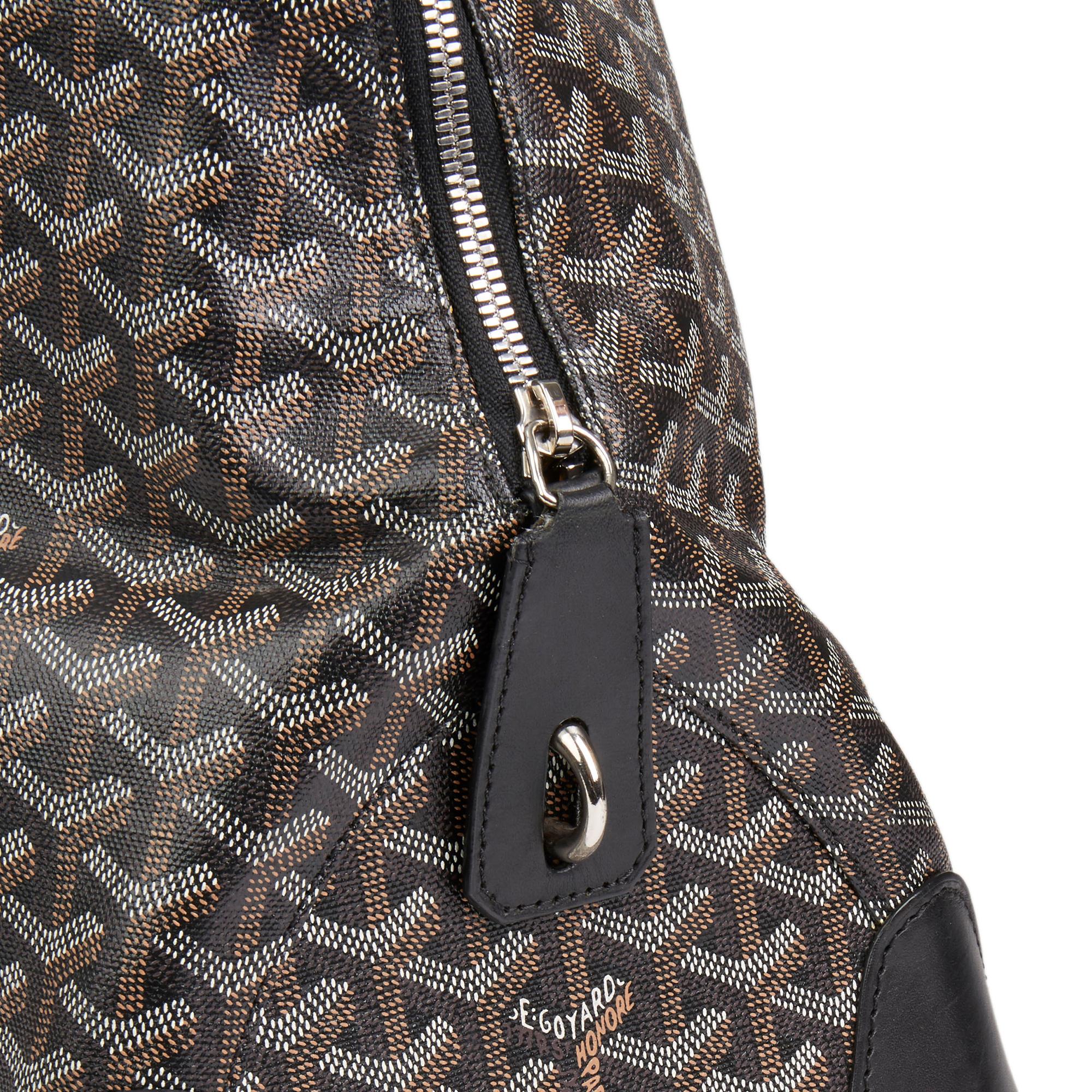 2010 Goyard Black Vendôme Cloth 24h Bag 3