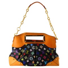 2010 Handbag Louis Vuitton Monogram Multicolore Judy MM