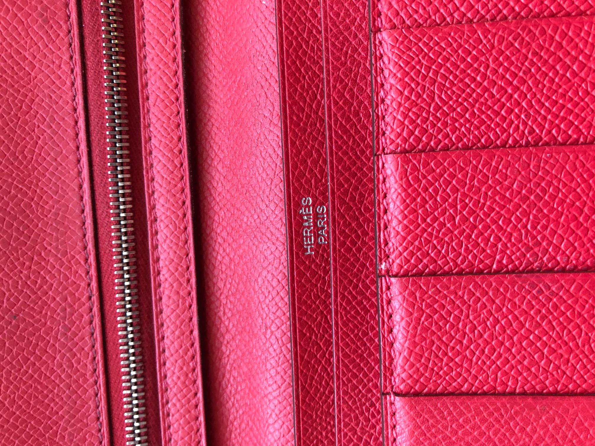 hermes trifold wallet
