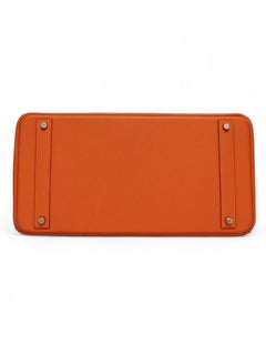 2010 Hermès Birkin 40 orange Togo