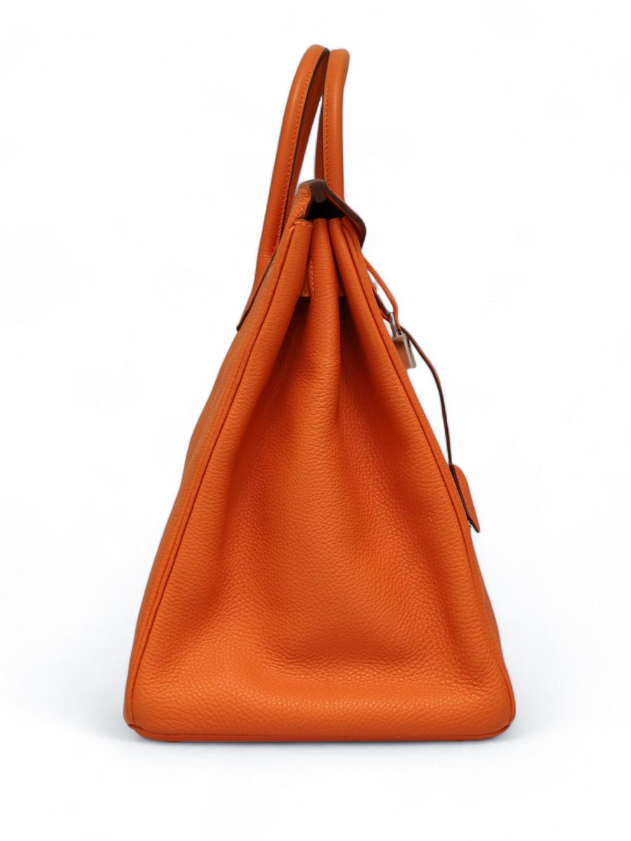 Femenino o masculino 2010 Hermès Birkin 40 naranja Togo en venta