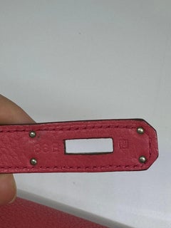 2010 Hermes Rose Jaipur Togo Jypsiere 28 Messenger Bag