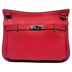 2010 Hermes Rose Jaipur Togo Jypsiere 28 Messenger Bag