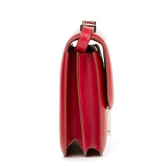 2010  Hermès Rubis Tadelakt Leather Constance Elan