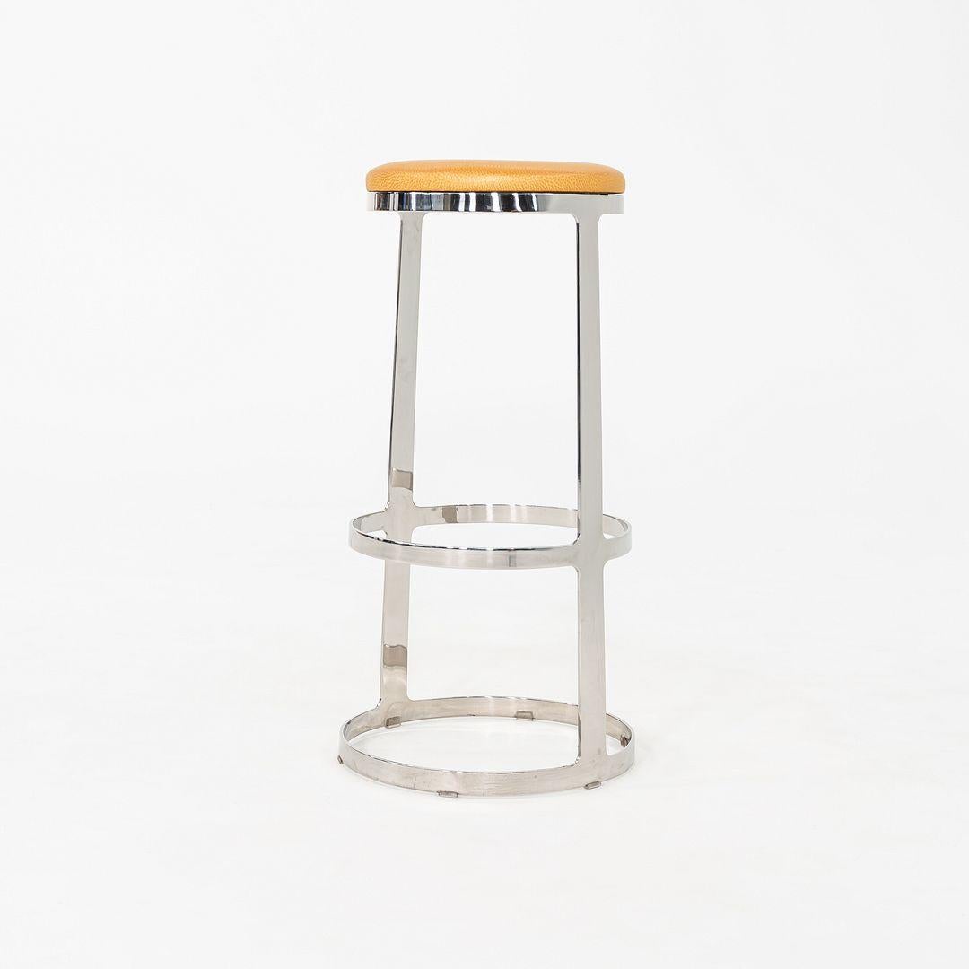 2010 Lievore Altherr Molina for Bernhardt Design Aro Bar Stool with Swivel Seat For Sale 3