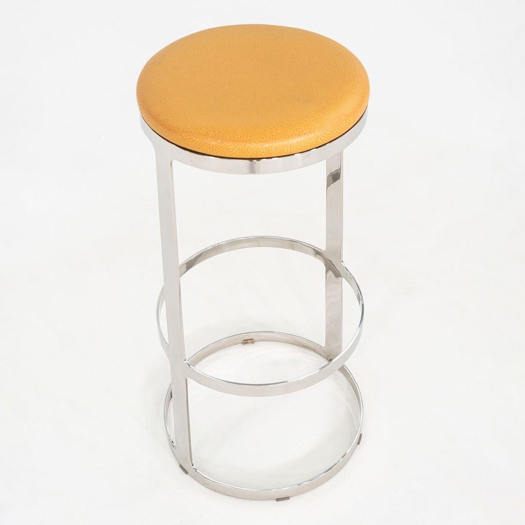 2010 Lievore Altherr Molina for Bernhardt Design Aro Bar Stool with Swivel Seat For Sale 4