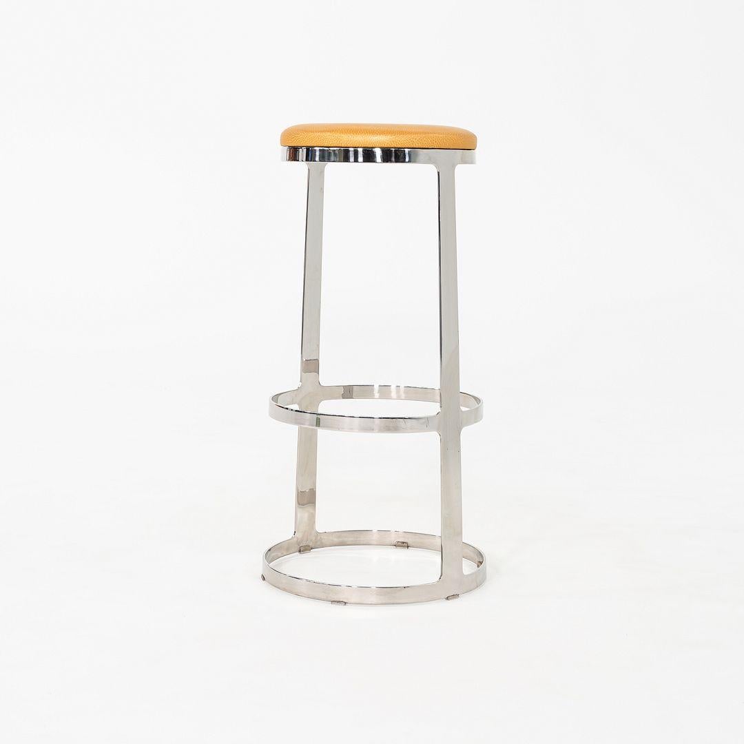 2010 Lievore Altherr Molina for Bernhardt Design Aro Bar Stool with Swivel Seat For Sale 5