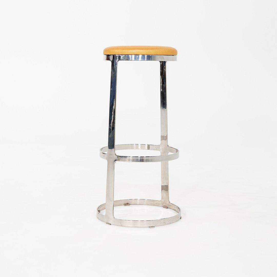 2010 Lievore Altherr Molina for Bernhardt Design Aro Bar Stool with Swivel Seat For Sale 1