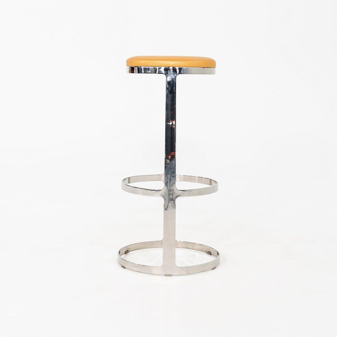 2010 Lievore Altherr Molina for Bernhardt Design Aro Bar Stool with Swivel Seat For Sale 2