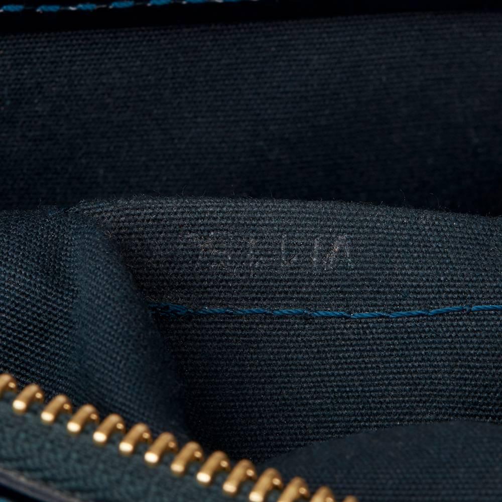 2010 Louis Vuitton Bleu Nuit Monogram Vernis Leather Melrose Avenue  2