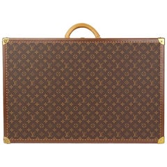 2010 Louis Vuitton Brown Monogram Coated Canvas Alzer 75