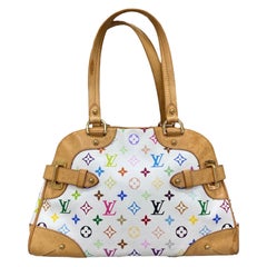 2010 Louis Vuitton Claudia Multicolor Bag Limited Edition Takashi Murakami