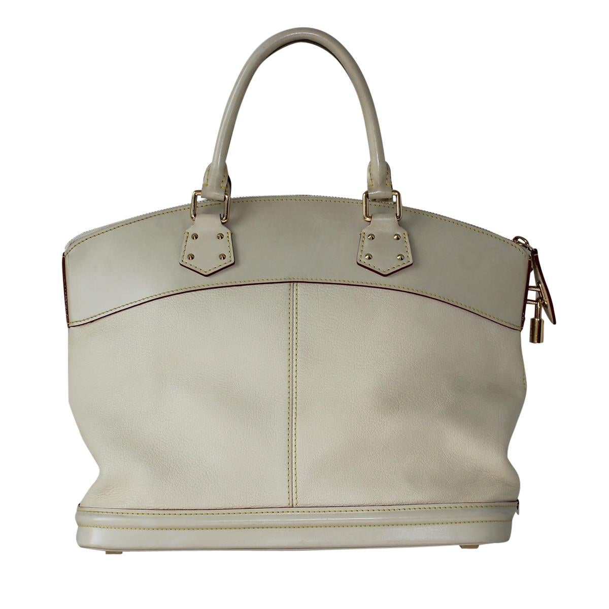 Very chic LV bag
2010 collection
Cream color
Two handles
Golden metal padlock
One internal pocket with zip
Two additional internal pockets
Cm 30 x 39 x 18 (11.81 x 15.35 x 7.08 inches)
With dustbag
Worldwide express shipping included in the price !