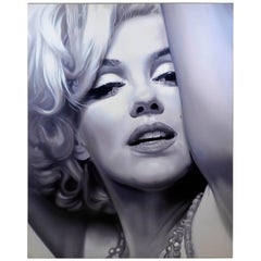 2010 Marilyn Monroe Acrylic on Canvas by Alberto Zamboni