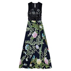 2010 MATTEW WILLIAMSON FLORAL-KLEID Größe S