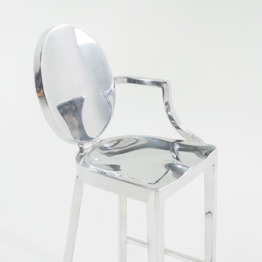 2010 Sgabello Kong a un braccio in alluminio lucidato di Philippe Starck per Emeco in vendita 4
