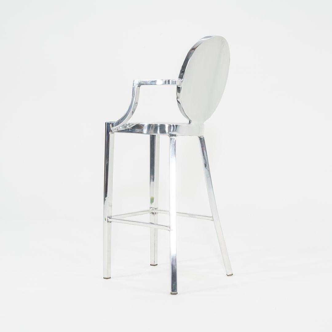 2010 Sgabello Kong a un braccio in alluminio lucidato di Philippe Starck per Emeco In condizioni ottime in vendita a Philadelphia, PA