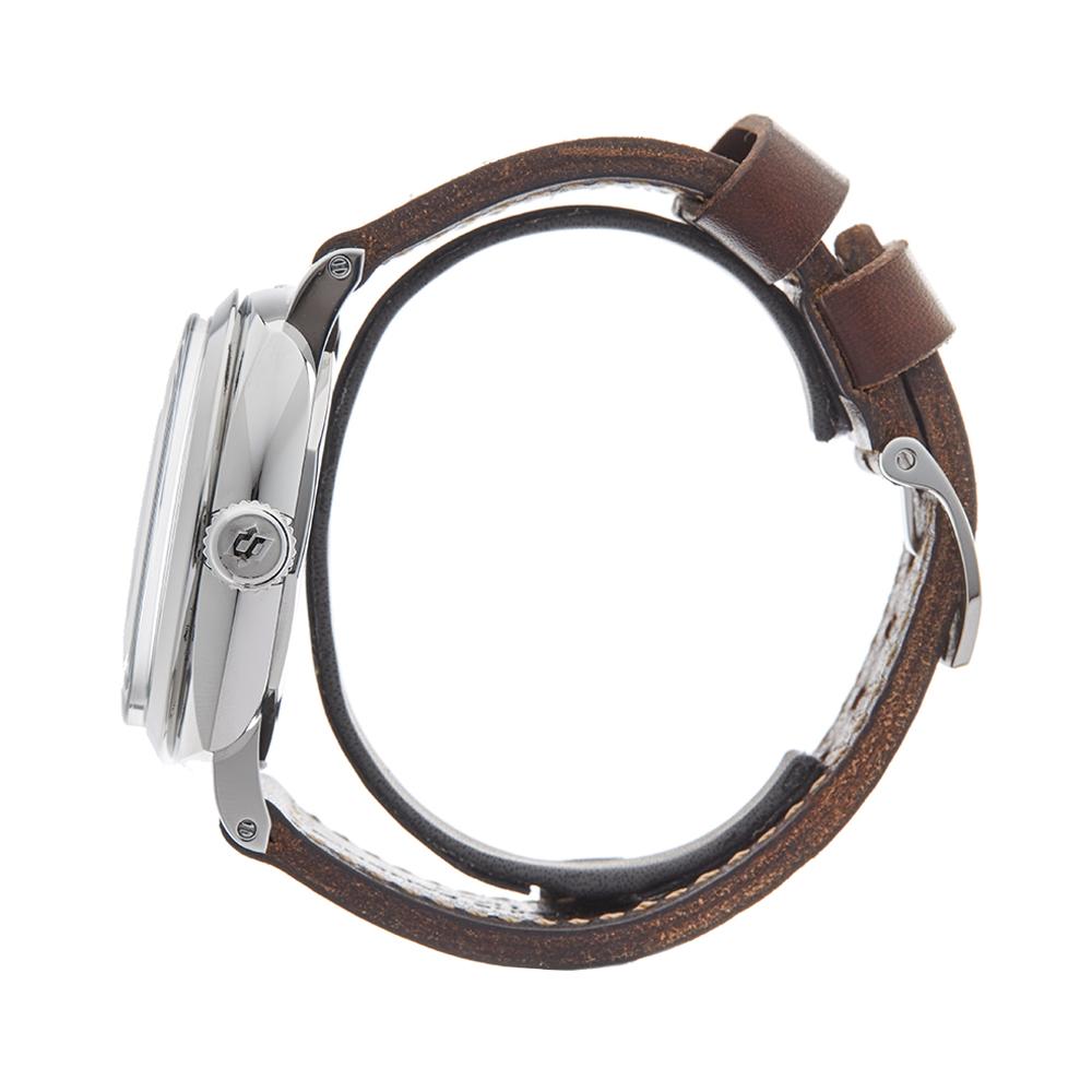Contemporary 2010 Panerai Radiomir Marina Militare Stainless Steel PAM00587 Wristwatch
 *
 *Complete with: Box, Manuals & Open Guarantee dated 2010
 *Case Size: 47mm
 *Strap: Brown Leather
 *Age: 2010
 *Strap length: Adjustable up to 20cm. Please