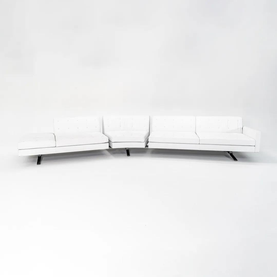 Modern 2010 Poltrona Frau Kennedee Sofa / Sectional by Jean-Marie Massaud in Leather For Sale