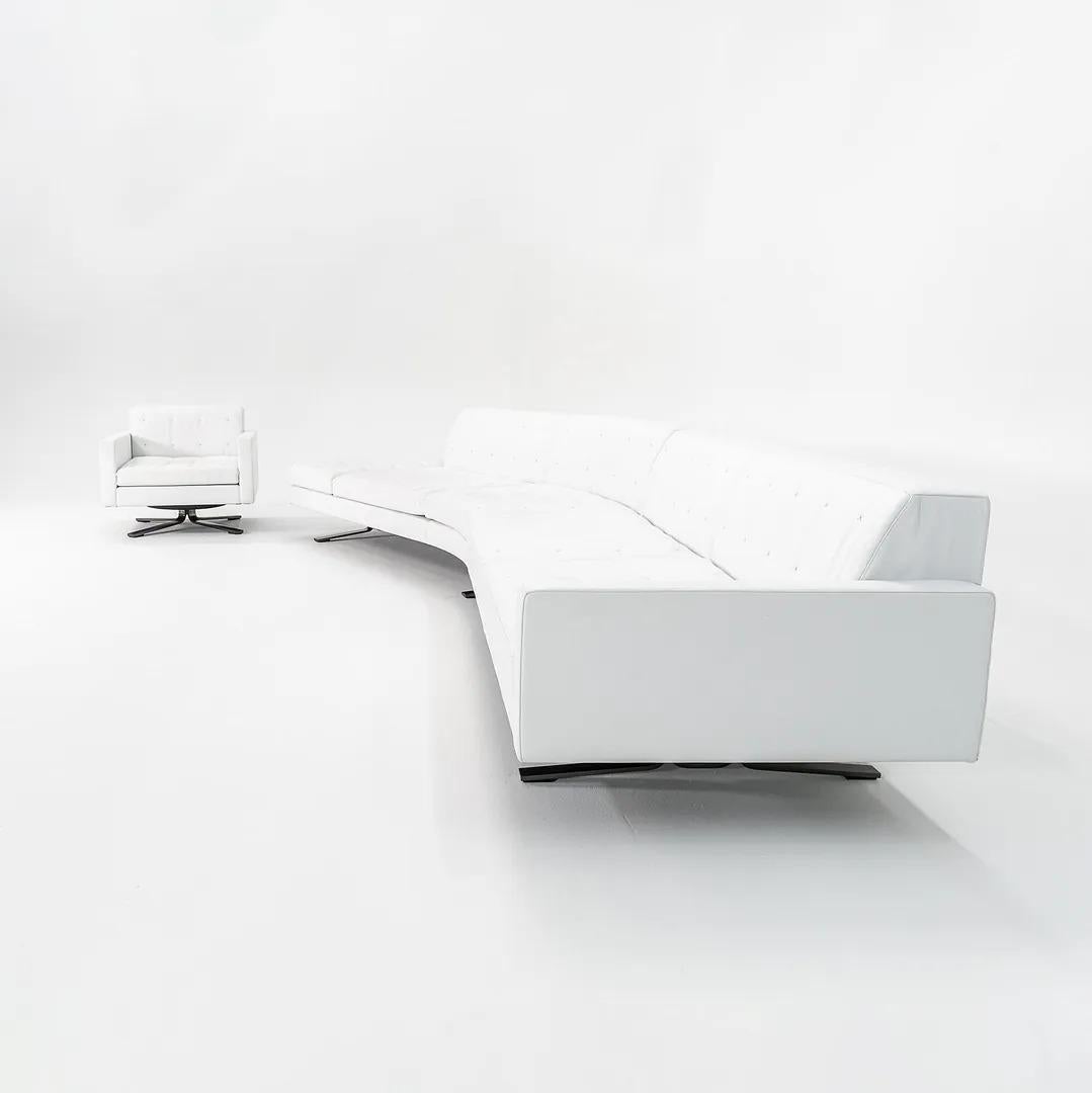2010 Poltrona Frau Kennedee Sofa / Sectional by Jean-Marie Massaud in Leather In Good Condition For Sale In Philadelphia, PA