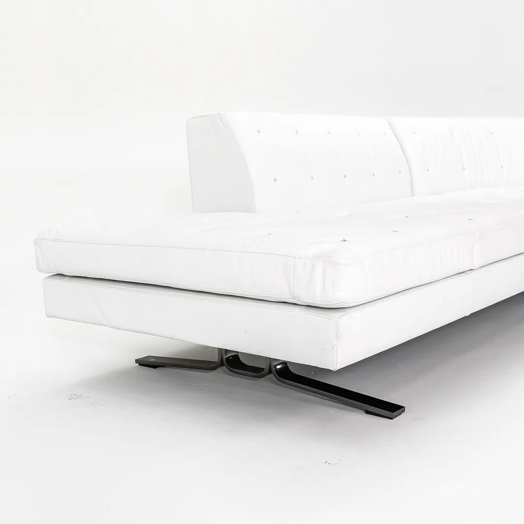 Contemporary 2010 Poltrona Frau Kennedee Sofa / Sectional by Jean-Marie Massaud in Leather For Sale