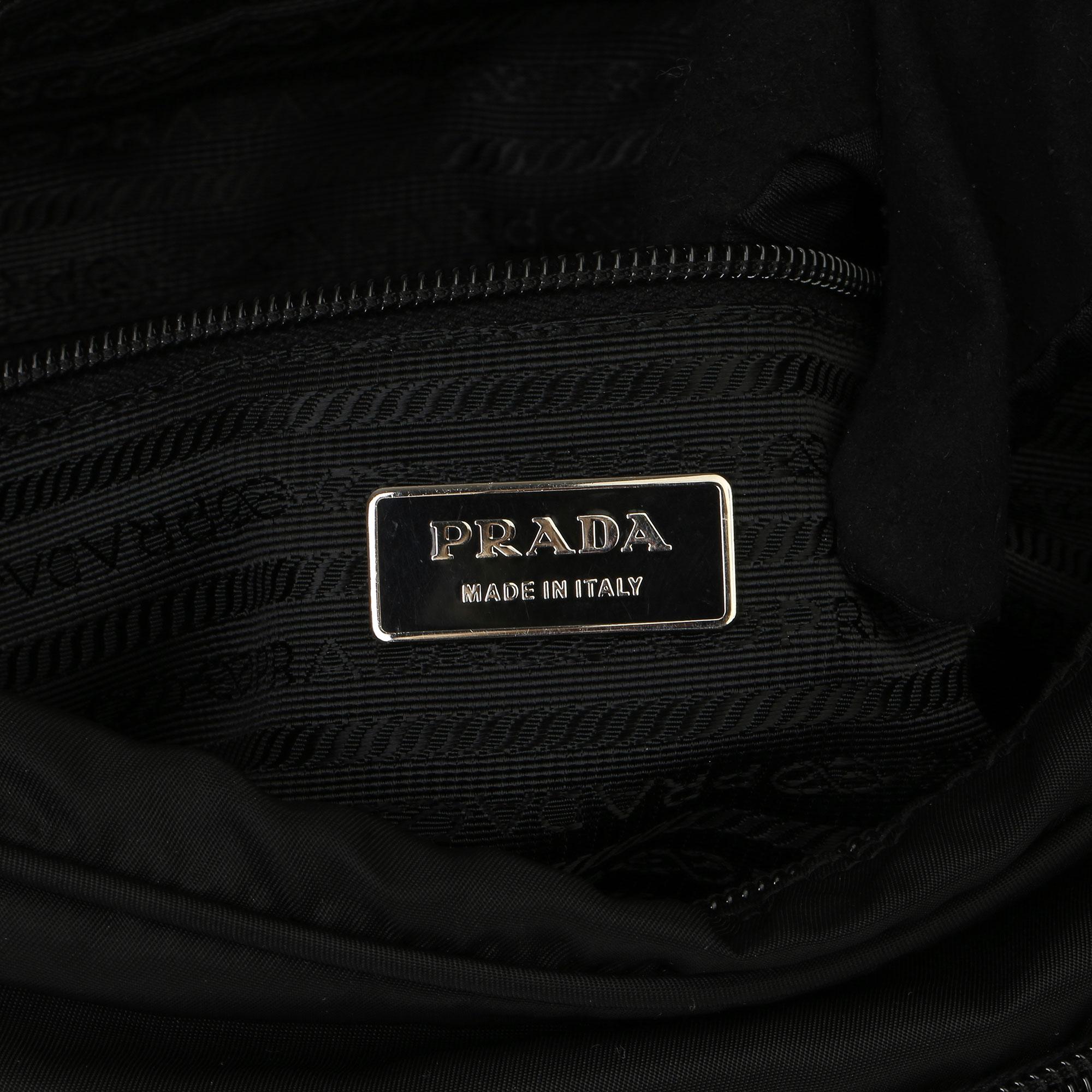 prada leather camera bag