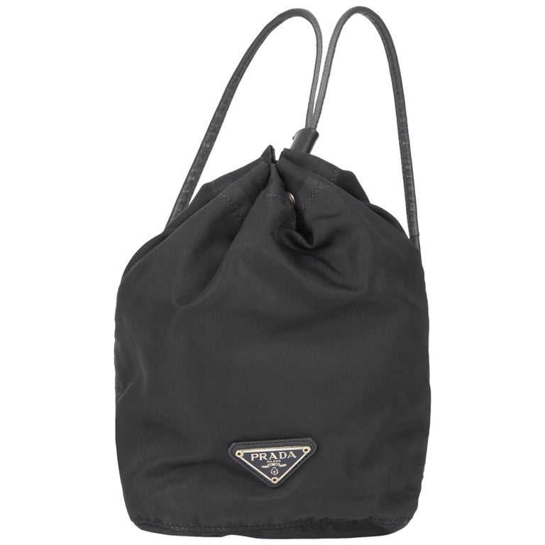 2010 Prada Black Nylon Vintage Mini Backpack at 1stdibs