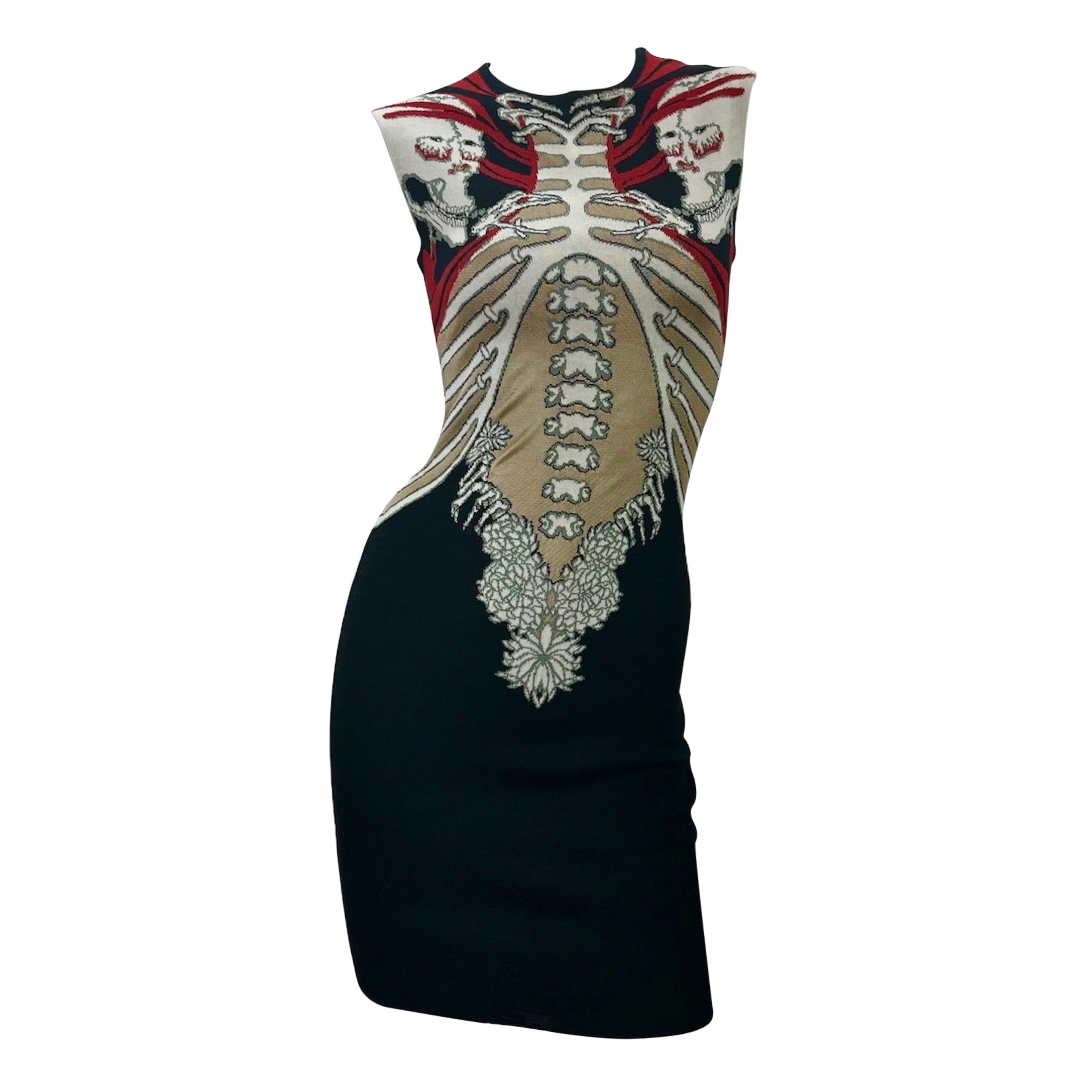 2010 Rare Alexander McQueen "Angels & Demons" Knit Dress