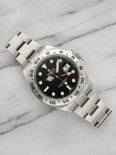 2010 Rolex Explorer II 216570 Stainless Steel Black Dial Automatic 42mm