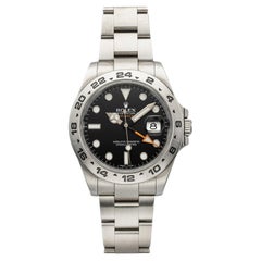 2010 Rolex Explorer II 216570 Stainless Steel Black Dial Automatic 42mm