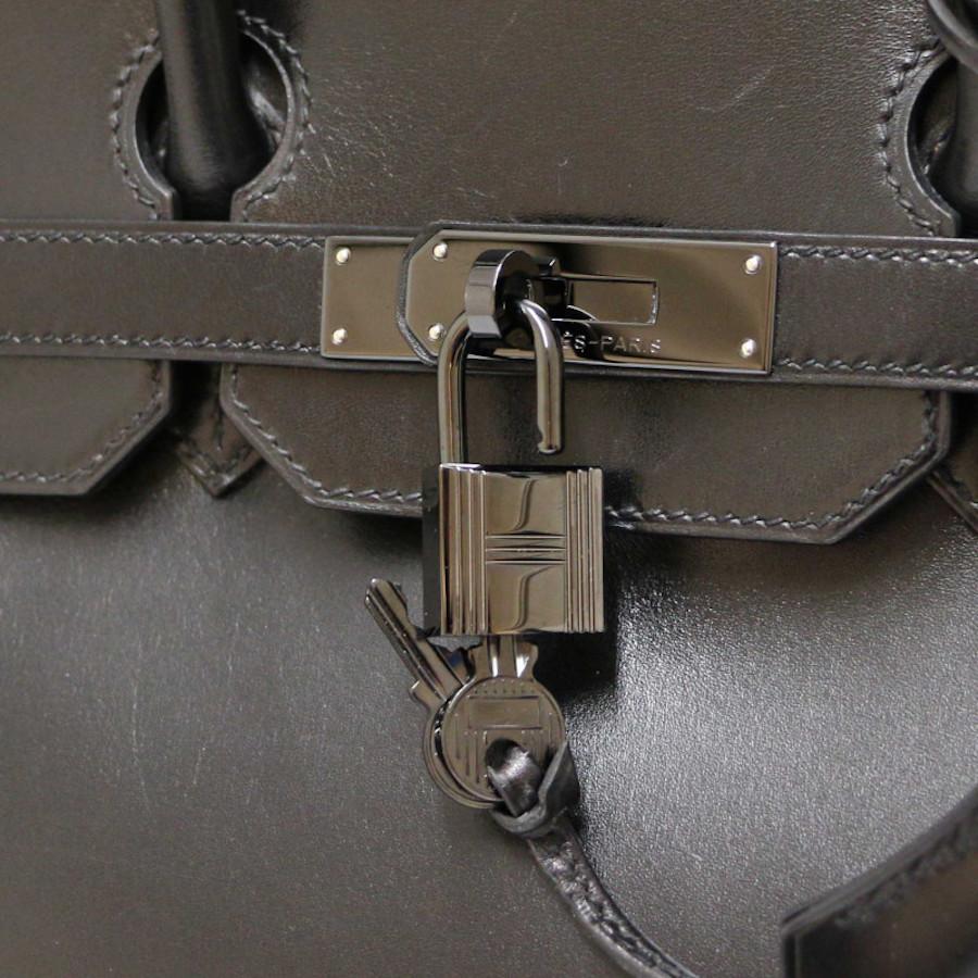 2010 So Black Birkin 35 For Sale 7