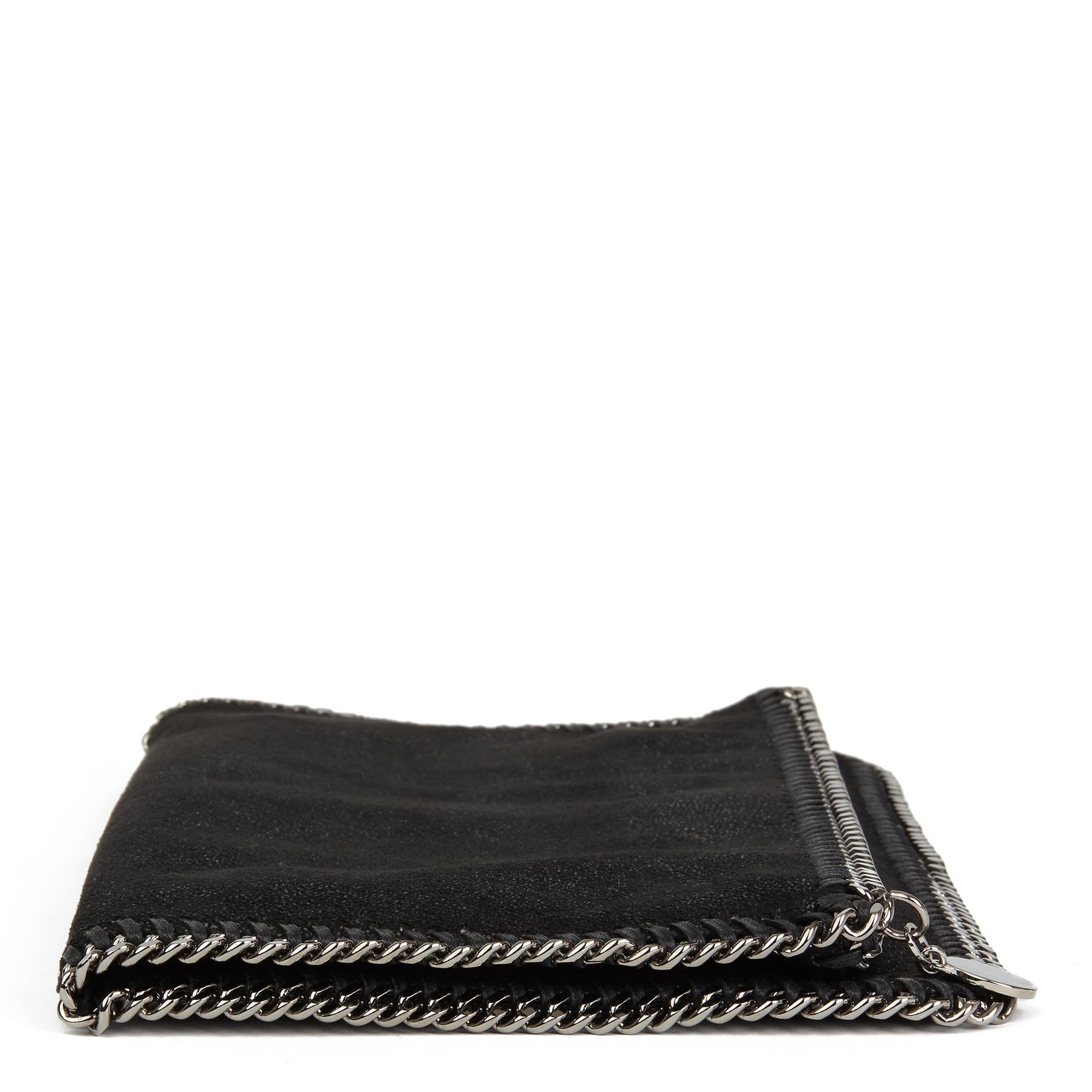 STELLA MCCARTNEY
Black Shaggy Deer Artificial Leather Falabella Foldover Clutch

Reference: HB2464
Serial Number: 10
Age (Circa): 2010
Accompanied By: Stella McCartney Dust Bag
Authenticity Details: Serial Tag (Made in Italy)
Gender: Ladies
Type: