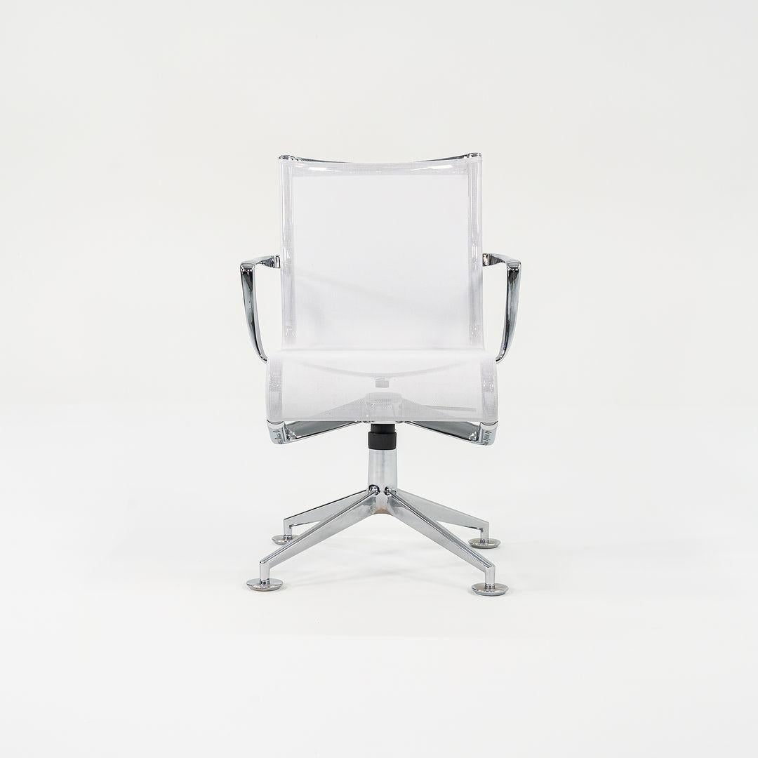 2010s Alias Meetingframe + Tilt 47 447 Chair w/ Arms Alberto Meda Grey 3x Avail For Sale 3
