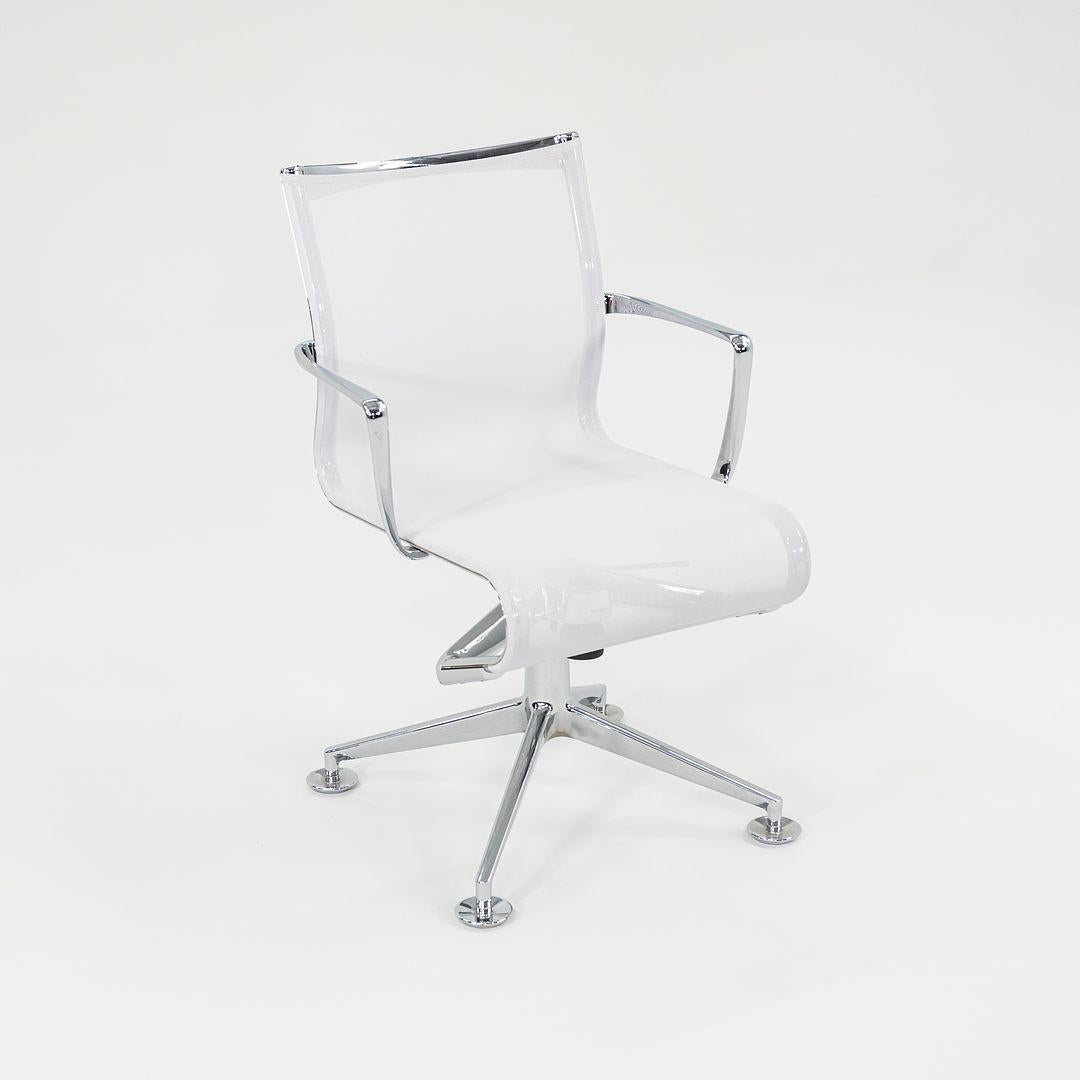 Modern 2010s Alias Meetingframe + Tilt 47 447 Chair w/ Arms Alberto Meda Grey 3x Avail For Sale