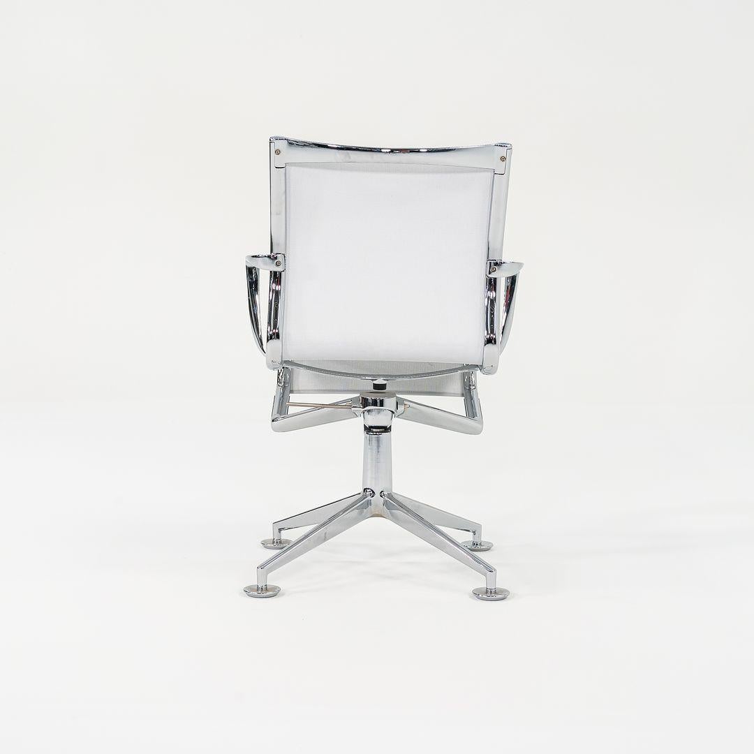 Contemporary 2010s Alias Meetingframe + Tilt 47 447 Chair w/ Arms Alberto Meda Grey 3x Avail For Sale