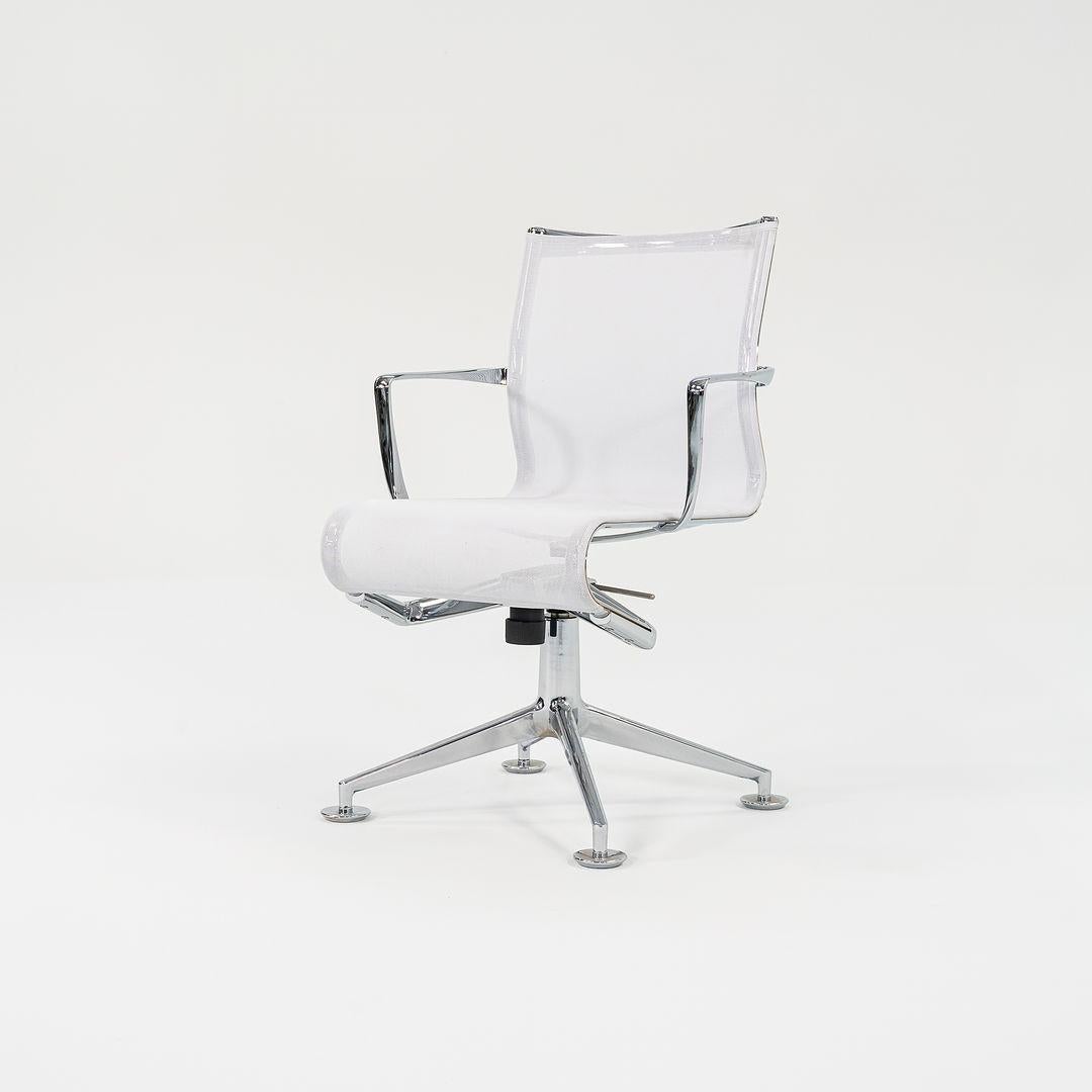 2010s Alias Meetingframe + Tilt 47 447 Chair w/ Arms Alberto Meda Grey 3x Avail For Sale 2
