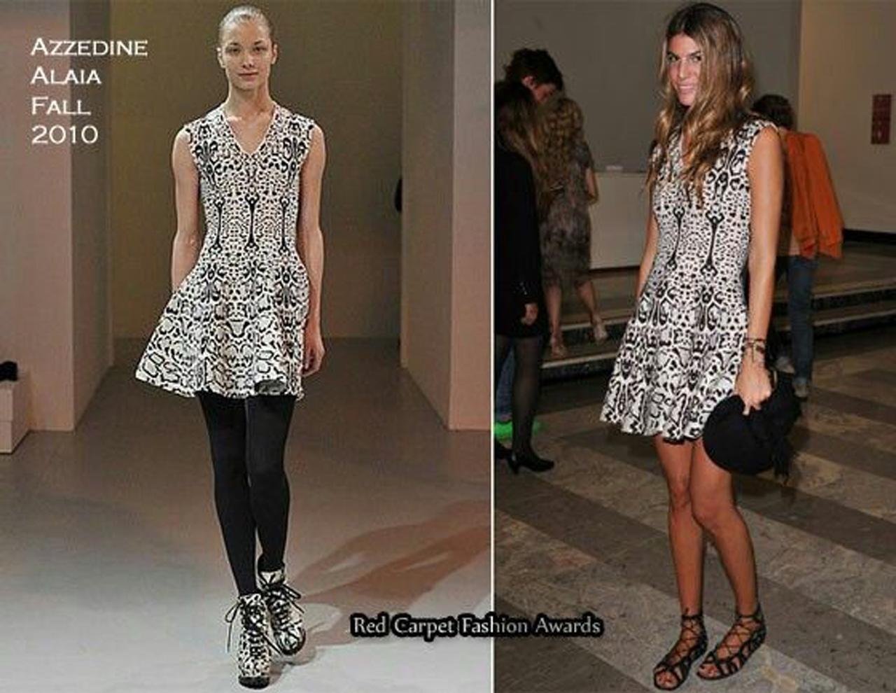 2010s Azzedine Alaia Oversized Animal Short Dress 1