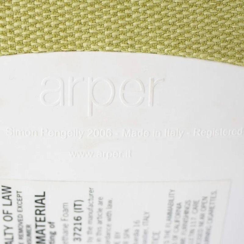 Acier 2010s Babar Upholstered Bar Stool by Simon Pengelly for Arper 10+ Available en vente