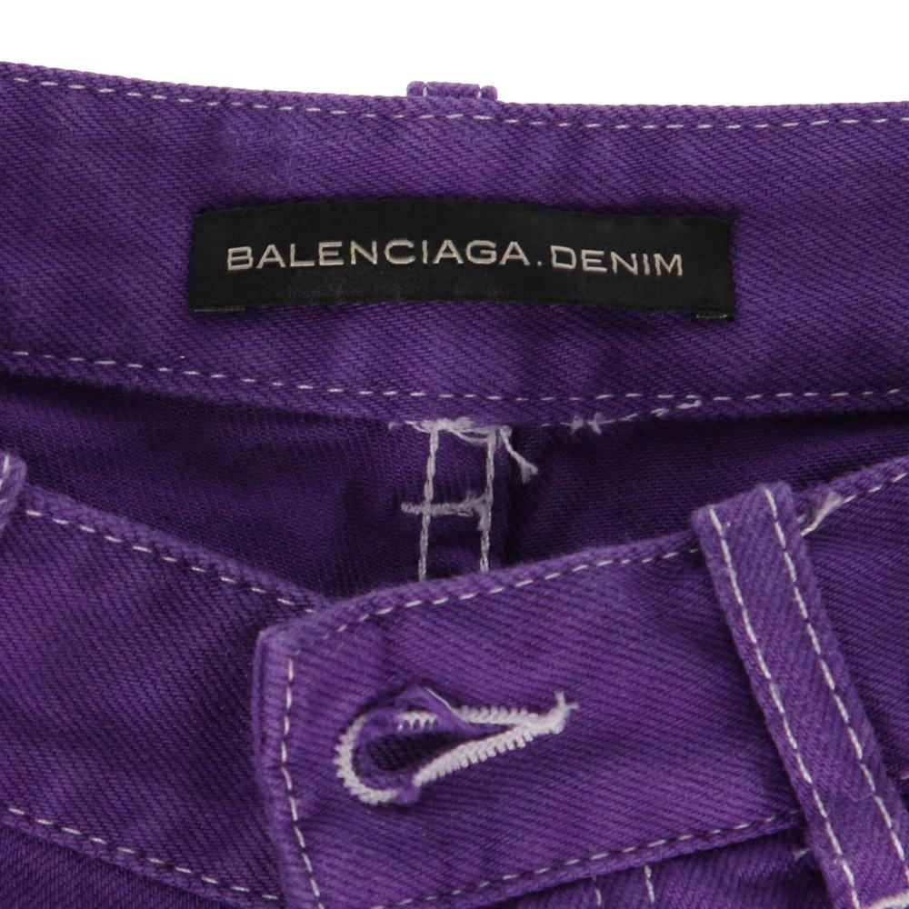 Women's 2010s Balenciaga Purple Jeans