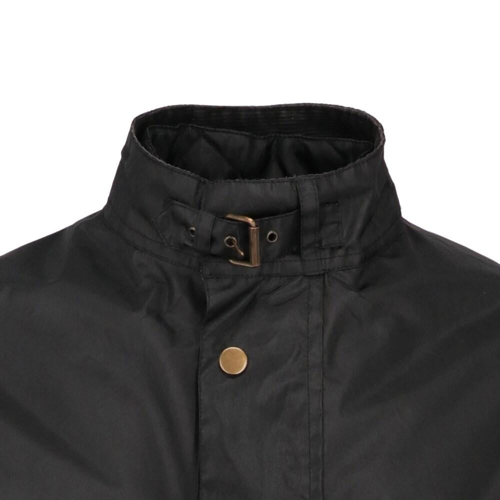 2010s Belstaff Fieldmaster black nylon jacket In Excellent Condition For Sale In Lugo (RA), IT