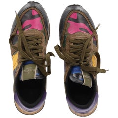 2010er Camouflage Rockrunner Valentino Turnschuhe