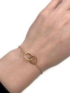 2010s Cartier 18 Karat Yellow Gold Love Chain Bracelet