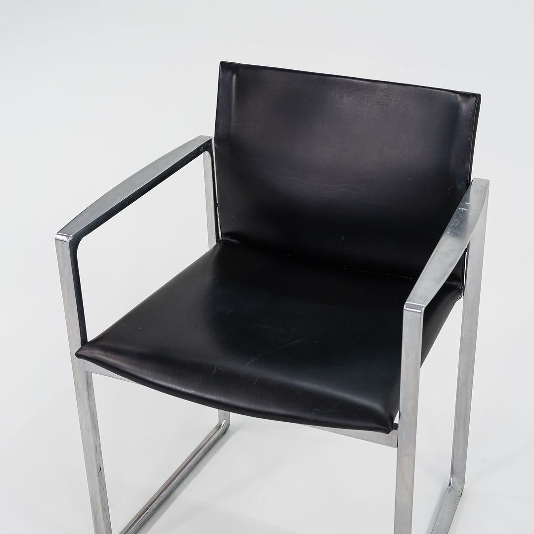 These are Eve Armchairs, Model 184, initially designed by Piero Lissoni for Cassina in 2009. These particular examples date to the 2010s and were produced in Italy. The listed price includes one chair, and we have several pieces available for