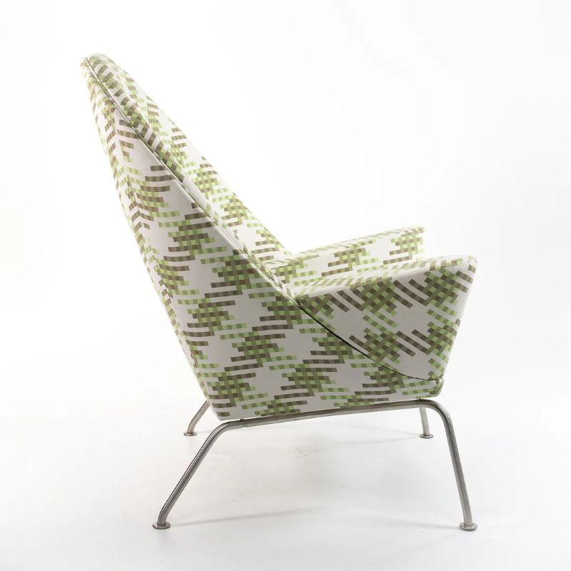 Contemporary 2010s CH468 Oculus Lounge Chair by Hans Wegner for Carl Hansen in Fabric For Sale