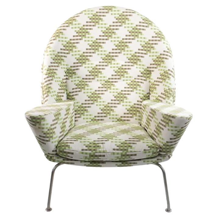 2010s CH468 Oculus Lounge Chair by Hans Wegner for Carl Hansen in Fabric
