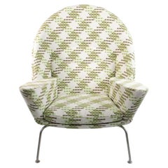 Used 2010s CH468 Oculus Lounge Chair by Hans Wegner for Carl Hansen in Fabric