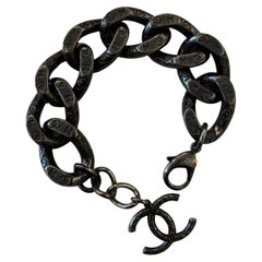 Chanel 2010s Bracciale a catena A Silver Unisex Uomo